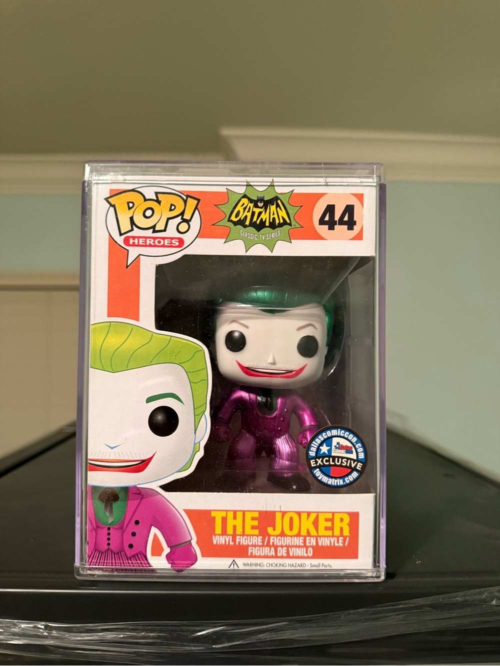 Funko Pop! Heroes The Joker Vinyl Figure - Purple & Green